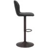Nanterre Upholstered Bar Chair Vintage Black - ZM Home -Homcom Crosley Shop GUEST de3a5d73 c2dc 412d b8f6 e6c52c3596d6