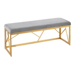Folia 44" Bench - LumiSource -Homcom Crosley Shop GUEST decfa633 7050 4d2e 99ab a1b02b84db90