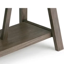 48" Stewart Solid Wood Entryway Bench Driftwood - WyndenHall -Homcom Crosley Shop GUEST df3b5156 2702 48bd 8a00 0b10d3683d60