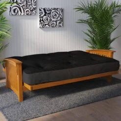 8" Full Fletcher Thermobonded High Density Polyester Fill Futon Mattress - Room & Joy -Homcom Crosley Shop GUEST e008366f dd21 4ed5 8709 10aa59aa6f63