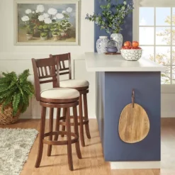 29" Wolcott Swivel Barstool - Inspire Q -Homcom Crosley Shop GUEST e08a5447 225f 4a3e b07e 07491e7fde13