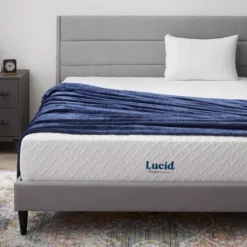 Lucid Comfort Collection 12" Memory Foam Mattress -Homcom Crosley Shop GUEST e0e53947 fe5e 48e9 a28c 6ac433d89784