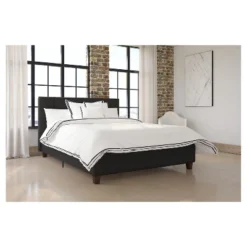Rosalie Upholstered Bed - Room & Joy -Homcom Crosley Shop GUEST e193f81e 0dd0 4946 9d0d 3740055b28c2