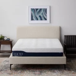 Lucid Comfort Collection Gel & Aloe Vera 10" Hybrid Memory Foam Mattress 17 Lucid Comfort Collection Gel & Aloe Vera 10" Hybrid Memory Foam Mattress -Homcom Crosley Shop GUEST e196b74c 9a13 4522 be4b 33d7cf8df56e