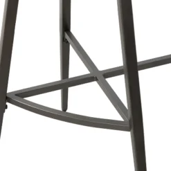 Thadeo Modern Bar Stool,set Of 4 With Cutout Design | ARTFUL LIVING DESIGN -Homcom Crosley Shop GUEST e20d63f1 d2ee 419b 852a 9b51b4b84a36