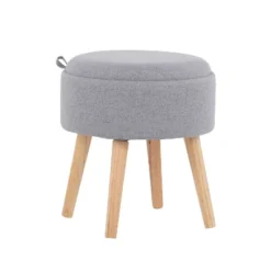 Tray Foot Stool Ottoman - LumiSource 26 Tray Foot Stool Ottoman - LumiSource -Homcom Crosley Shop GUEST e215b755 90ce 48b5 a9c6 e06fd3785180