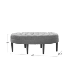 Matthew Surfboard Tufted Ottoman -Homcom Crosley Shop GUEST e28df8d4 5494 44ee b3f7 aac51ee9cd15