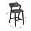 Snyder Stationary Barstool Black - Hillsdale Furniture 1 Snyder Stationary Barstool Black - Hillsdale Furniture -Homcom Crosley Shop GUEST e2cf8d68 d2ef 43a6 a6d7 63d0cc2fa569