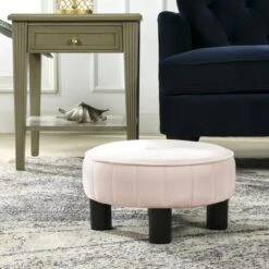 Jennifer Taylor Home Riley 16 Inch Round Footstool Ottoman 10 Jennifer Taylor Home Riley 16 Inch Round Footstool Ottoman -Homcom Crosley Shop GUEST e31ff4bf a637 4c67 9084 e7861d42bb87