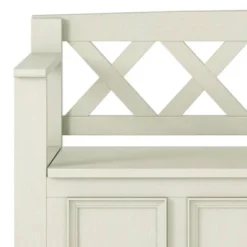 Halifax Entryway Storage Bench Antique White - WyndenHall -Homcom Crosley Shop GUEST e3ad2ff6 1e76 4c7a a183 c3f35516aeca