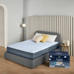 Serta Perfect Sleeper 10" Gel Memory Foam Cooling Mattress -Homcom Crosley Shop GUEST e5011ef5 453a 4a06 99aa 78b3d2a4ab91