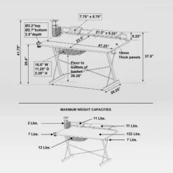 TS 200 Carbon Computer Gaming Desk Pink - Techni Sport -Homcom Crosley Shop GUEST e501e1e0 e536 4763 a3dc cbbf512c5571