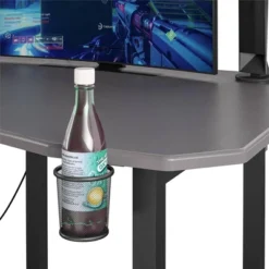 Quest Gaming Desk With CPU Stand - NTENSE -Homcom Crosley Shop GUEST e7808cd7 4b6b 435b 92be cfd7874ade08