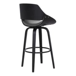 30" Mona Contemporary Bar Height Barstool Black/Gray - Armen Living 10 30" Mona Contemporary Bar Height Barstool Black/Gray - Armen Living -Homcom Crosley Shop GUEST e7d18287 9245 48c8 8f05 b5ff68858694