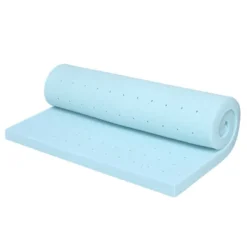 Costway 4''Gel-Infused Memory Foam Mattress Topper Ventilated Bed Pad 19 Costway 4''Gel-Infused Memory Foam Mattress Topper Ventilated Bed Pad -Homcom Crosley Shop GUEST e8141ad0 dc39 4e03 8a92 b391febb1ff5