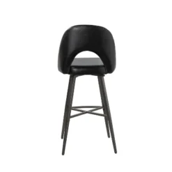Thadeo Modern Bar Stool,set Of 4 With Cutout Design | ARTFUL LIVING DESIGN -Homcom Crosley Shop GUEST e81d6e21 ab2c 405e a229 6d9e932b693d