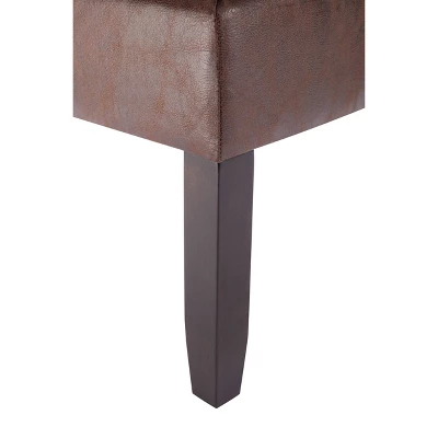 18" Square Pillowtop Ottoman - WOVENBYRD 3 18" Square Pillowtop Ottoman - WOVENBYRD