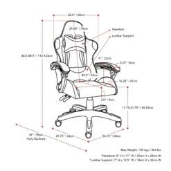 Ravagers Gaming Chair - CorLiving 28 Ravagers Gaming Chair - CorLiving -Homcom Crosley Shop GUEST e9927b3d 21aa 46cc a441 17d5c69c71fe