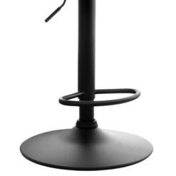 Elama Vintage Faux Leather Adjustable Bar Stool In Green With Black Base -Homcom Crosley Shop GUEST e9fd5af8 4f69 474f bd18 804a22a2988c