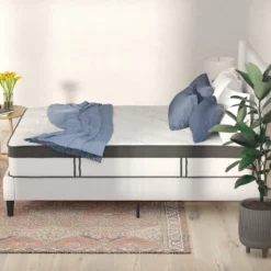 Flash Furniture Capri Comfortable Sleep 12 Inch CertiPUR-US Certified Memory Foam & Pocket Spring Mattress, Mattress In A Box -Homcom Crosley Shop GUEST ea52e206 0435 43f5 b3da 24e7bd78757b