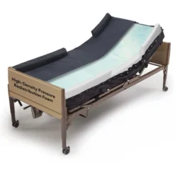 ProHeal Memory Foam Hospital Bed Mattress Pressure Redistribution, Gel Infused - Railed 36"x76"x9"