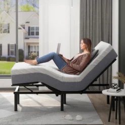 Costway Twin XL Adjustable Bed Mattress 3D CNC Cutting & Jacquard Fabric Cover -Homcom Crosley Shop GUEST ebf4f126 a635 40de 8465 9a97a0598a46