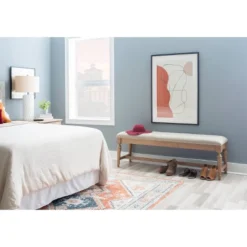 Brayden Bench - Linon -Homcom Crosley Shop GUEST ec13fcdf 75f7 4883 9edb eff7c94a6f0d