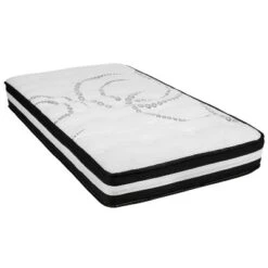 Emma And Oliver 10 Inch Pocket Spring Mattress - Premium Mattress -Homcom Crosley Shop GUEST ed577038 6b33 44d7 b8da 203628b9629a