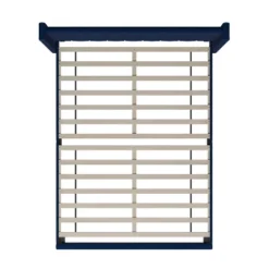 Merrick Lane Modern Upholstered Platform Bed Frame With Padded, Tufted Wingback Headboard And Wood Support Slats, No Box Spring Required -Homcom Crosley Shop GUEST edf40d7e 2a57 4c92 a75b 5f98a935c4e9