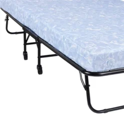 Twin 5" Mattress With Folding Metal Guest Bed - Room & Joy 13 Twin 5" Mattress With Folding Metal Guest Bed - Room & Joy -Homcom Crosley Shop GUEST edff6de9 ea9c 43d0 99ae bca5e736ec40