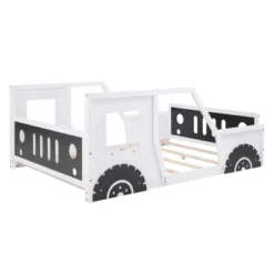 Full Size Classic Car-Shaped Platform Bed With Wheels - ModernLuxe 17 Full Size Classic Car-Shaped Platform Bed With Wheels - ModernLuxe -Homcom Crosley Shop GUEST ee3da806 da97 4b3c b8cb 4245c4b5cf70