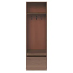 Gunther Mid-Century Hall Tree 1 Drawer Walnut - Linon -Homcom Crosley Shop GUEST ef4671b9 bd29 40a5 8d8f 4392efd6a93d