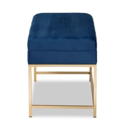 Aliana Metal Large Ottoman Navy Blue/Gold - Baxton Studio 12 Aliana Metal Large Ottoman Navy Blue/Gold - Baxton Studio -Homcom Crosley Shop GUEST ef9e1abf 1331 43a7 813a f20a588ef1d8