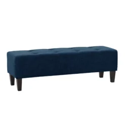 Rosewell Button Tufted Fabric Accent Bench - CorLiving -Homcom Crosley Shop GUEST f01a1bc4 2026 4f5b 9844 455d4c95015e