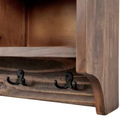 48 Pomona Metal And Reclaimed Wood Wall Coat Hook With Bench - Alaterre Furniture -Homcom Crosley Shop GUEST f1165322 7cf4 46f8 b35f 3d0b11a819fe