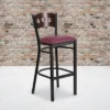 Flash Furniture Black Decorative 3 Circle Back Metal Restaurant Barstool 1 Flash Furniture Black Decorative 3 Circle Back Metal Restaurant Barstool -Homcom Crosley Shop GUEST f1572052 104f 4ffc 934a 9237d837172b