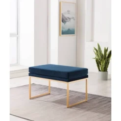 30.5" Decorative Pillowtop Ottoman - WOVENBYRD -Homcom Crosley Shop GUEST f15ddd06 8780 4781 b1de cf15d4018270