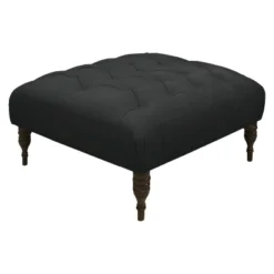 Custom Upholstered Tufted Square Ottoman - Skyline Furniture -Homcom Crosley Shop GUEST f1716dcf de52 4ca9 a229 2262632acaeb