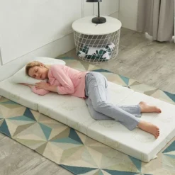 Cheer Collection Trifold Folding Mattress - Convenient Travel And Small Space Solution