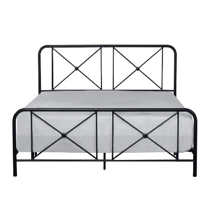 Queen Williamsburg Metal Bed Black - Hillsdale Furniture 4 Queen Williamsburg Metal Bed Black - Hillsdale Furniture - Image 2