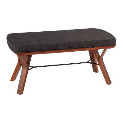 42" Folia Wood Bench - LumiSource 10 42" Folia Wood Bench - LumiSource - Image 8