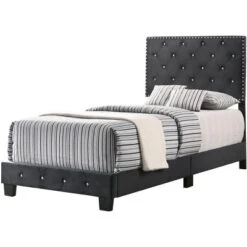 Passion Furniture Suffolk Twin Panel Bed -Homcom Crosley Shop GUEST f2bf4493 73ef 4ce3 af7f cfc21c9e3792
