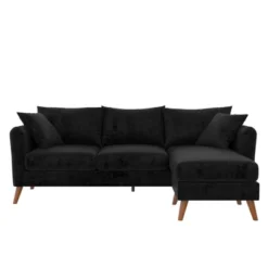 Magnolia Sectional Sofa With Pillows - Novogratz -Homcom Crosley Shop GUEST f3af465b 1580 48b6 91f9 a4cc825e5776