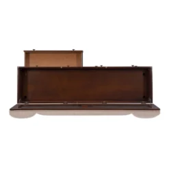 Mason Upholstered Storage Entryway Bench Chestnut - Powell Company -Homcom Crosley Shop GUEST f41a7768 a306 4a60 b137 724a35e8c752