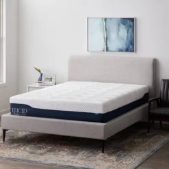Lucid Comfort Collection Gel & Aloe Vera 12" Hybrid Memory Foam Mattress -Homcom Crosley Shop GUEST f47d710e e5c6 4a31 a0c8 39bbe187c319