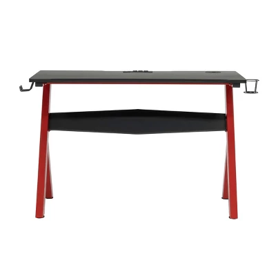Overlord Gaming Table Red/Black - SD Gaming 5 Overlord Gaming Table Red/Black - SD Gaming - Image 3
