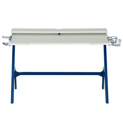 Ergonomic Computer Gaming Desk Blue - Techni Sport 3 Ergonomic Computer Gaming Desk Blue - Techni Sport