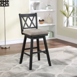 29" Brookline Xx Back Swivel Barstool - Home 2 Office -Homcom Crosley Shop GUEST f516c4f2 d744 4ea7 869e f0dda1cf6b95
