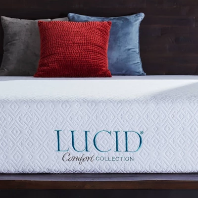 Lucid Comfort Collection 8" Gel Memory Foam Mattress 3 Lucid Comfort Collection 8" Gel Memory Foam Mattress