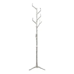 Eclectic Metal Coat Rack Silver - Olivia & May -Homcom Crosley Shop GUEST f5f26a8d bc66 4d48 8aa4 7f33e807e743
